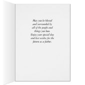 Vaderdag voor vader om te zijn, ontwerp van Argyle (Binnen (Rechts))