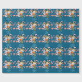 Vaderdag voor Vissen Lover Dad Cadeaupapier (Vlak)