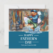 Vaderdag voor Vissen Lover Dad Kaart (Voorkant)