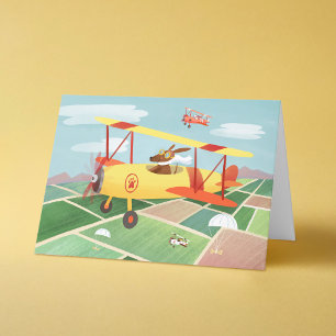Vaderdag voor vliegtuigpiloten kaart