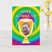 Vaderdag voor winnaar kaart (Gele Bloem)