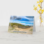 VADERDAG - VOOR ZOON - AFBEELDING BEACH/SHORE KAART (Gele Bloem)