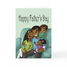 Vaderdag voor zwarte familie