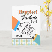 Vaderdag vuist hobbel Inspirerend Kaart (Gele Bloem)