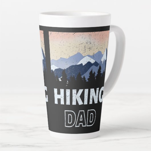 Vaderdag Wandelpap Latte Mok (Rechterhoek)