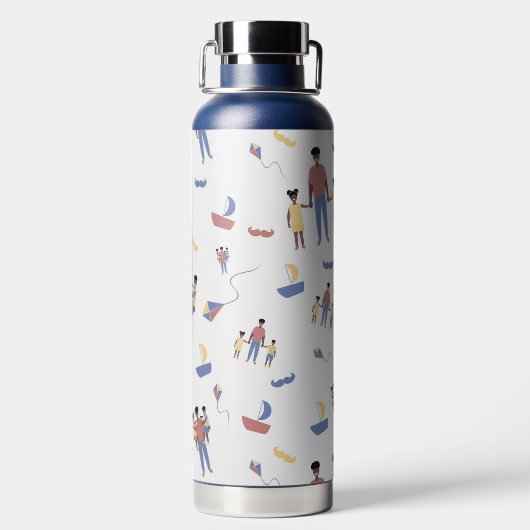 Vaderdag-waterflacon Waterfles (Achterkant)