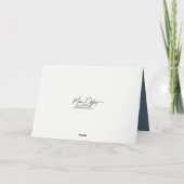 Vaderdag Waterverf zeilboot op een meer Kaart (Achterkant)