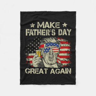 Vaderdag weer geweldig pa ltsp grappig donald tru fleece deken