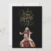 Vaderdag wensen kaart (Achterkant)