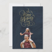 Vaderdag wensen kaart (Achterkant)