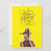 Vaderdag wensen kaart (Achterkant)