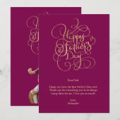 Vaderdag wensen kaart (Voorkant / Achterkant)