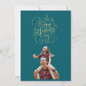 Vaderdag wensen kaart (Achterkant)