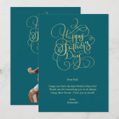 Vaderdag wensen kaart (Voorkant / Achterkant)