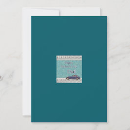 Vaderdag wenskaart feestdagenkaart