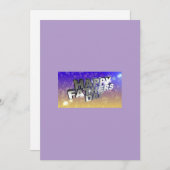 Vaderdag wenskaart feestdagenkaart (Voorkant / Achterkant)