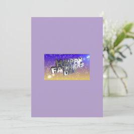 Vaderdag wenskaart feestdagenkaart
