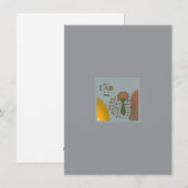 Vaderdag wenskaart feestdagenkaart (Voorkant / Achterkant)