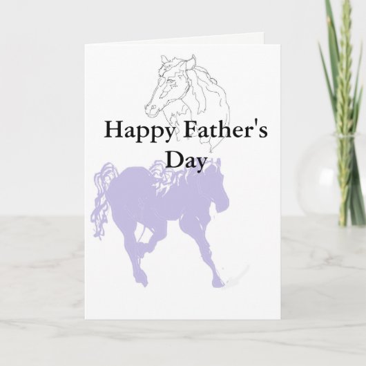 Vaderdag Wenskaart Kaart (Voorkant)