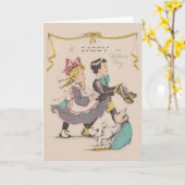  Vaderdag Wenskaart Kaart (Gele Bloem)