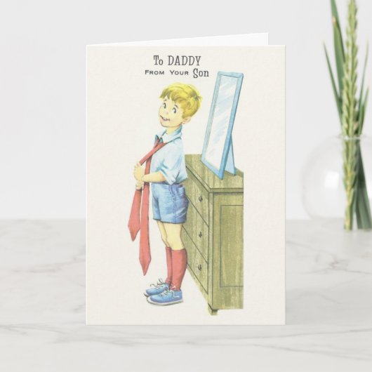 Vaderdag Wenskaart Kaart (Voorkant)