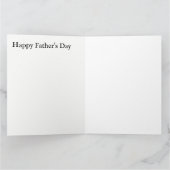 Vaderdag Wenskaart Kaart (Binnen)