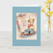  Vaderdag Wenskaart Kaart (Gele Bloem)