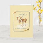  Vaderdag Wenskaart Kaart (Gele Bloem)