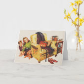  Vaderdag Wenskaart Kaart (Gele Bloem)