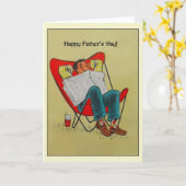  Vaderdag Wenskaart Kaart (Gele Bloem)