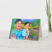 Vaderdag Wenskaart Kaart (Voorkant)