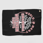 Vaderdag | Wereld beste oma Golfhanddoek (Horizontaal)