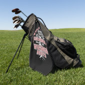 Vaderdag | Wereld beste oma Golfhanddoek (Groen)