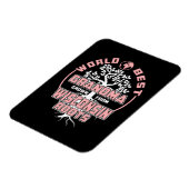 Vaderdag | Wereld beste oma Magneet (Linkerzijde)