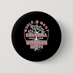 Vaderdag   Wereld beste oma Ronde Button 5,7 Cm