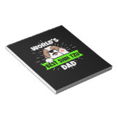 Vaderdag | Wereld beste sjiitische Tzu-hond Notitieblok (Schuin)