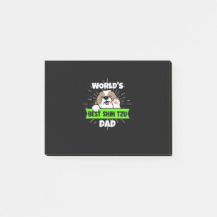 Vaderdag Wereld beste sjiitische Tzu-hond Post-it® Notes