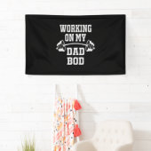 Vaderdag | Werken aan mijn vaders kamer Spandoek (Insitu)
