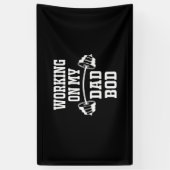 Vaderdag | Werken aan mijn vaders kamer Spandoek (Verticaal)