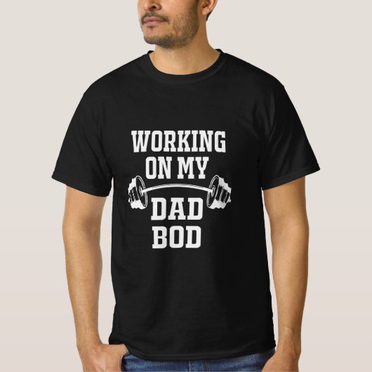 Vaderdag | Werken aan mijn vaders kamer T-shirt (Voorkant)