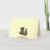 Vaderdag - Westerne Laars en Aansporing Kaart (Achterkant)