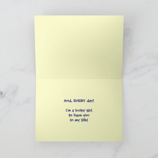 Vaderdag - Westerne Laars en Aansporing Kaart (Binnen)