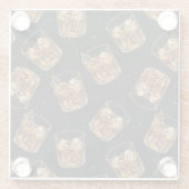 Vaderdag Whiskey Minnaar Onderzetters voor Papa (Achterkant)