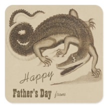 Vaderdag Wilde dansende krokodil CC1121