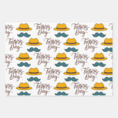 Vaderdag Winnaar Dad Set Inpakpapier Vel (Voorkant)