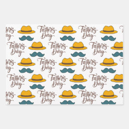 Vaderdag Winnaar Dad Set Inpakpapier Vel