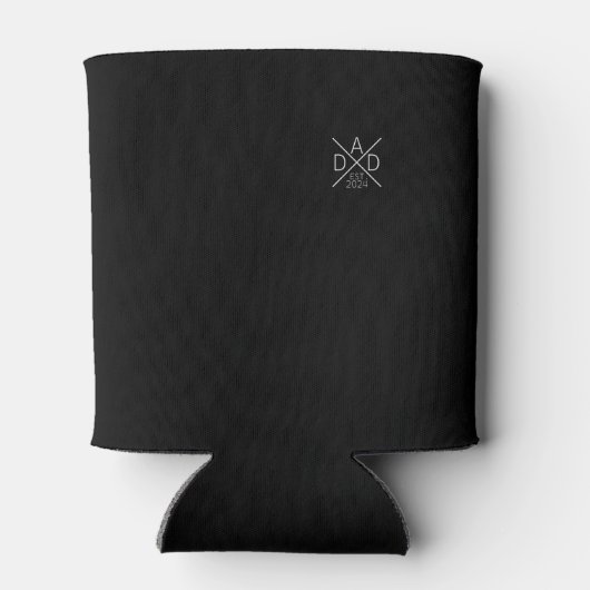 Vaderdag wordt vader 2024 Vader 2024 Blikjeskoeler (Achterkant)