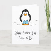 Vaderdag Wordt Vader van Tweeling Jongens Schattig Kaart (Voorkant)