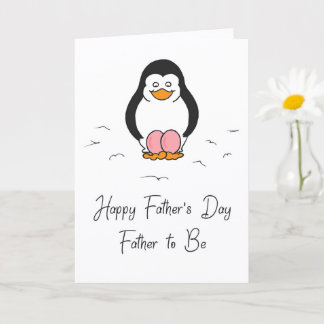 Vaderdag Wordt Vader van Tweeling Meisjes Schattig Kaart