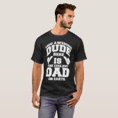 Vaderdag Worlds Best Cool Papa T-shirt (Voorkant volledig)